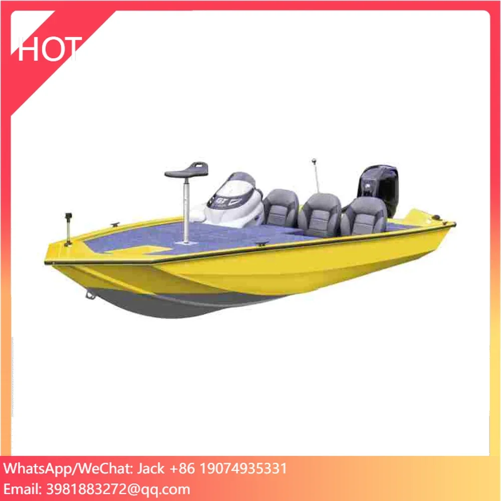 Fishing Boat Aluminum - 20252025年製 新型キノシャン 全溶接アルミ製フィッシングバスボート CE認証付き 販売中