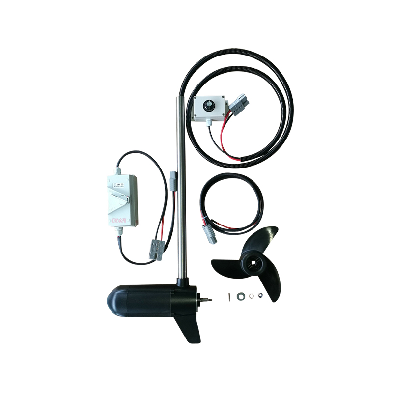 Fishing Boat Trolling Motor - 1HP-3HP船外機、機械式フィッシングカヤックブラケットマウント、電動トローリング、新ブラシレステクノロジー搭載、ボート用