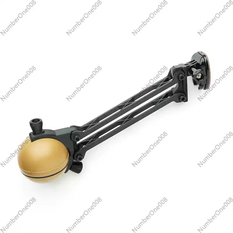 カヤックボート用ソナー深度探知機マウント、3軸デュアルロッド - Fishing Boat Depth Finder のレビューと価格