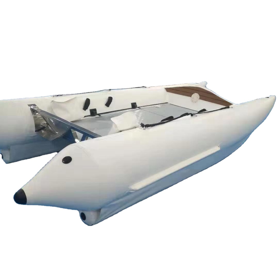 高品質1.0mmハイパロンアルミフロアインフレータブルカタマ - Fishing Boat Aluminum のレビューと価格