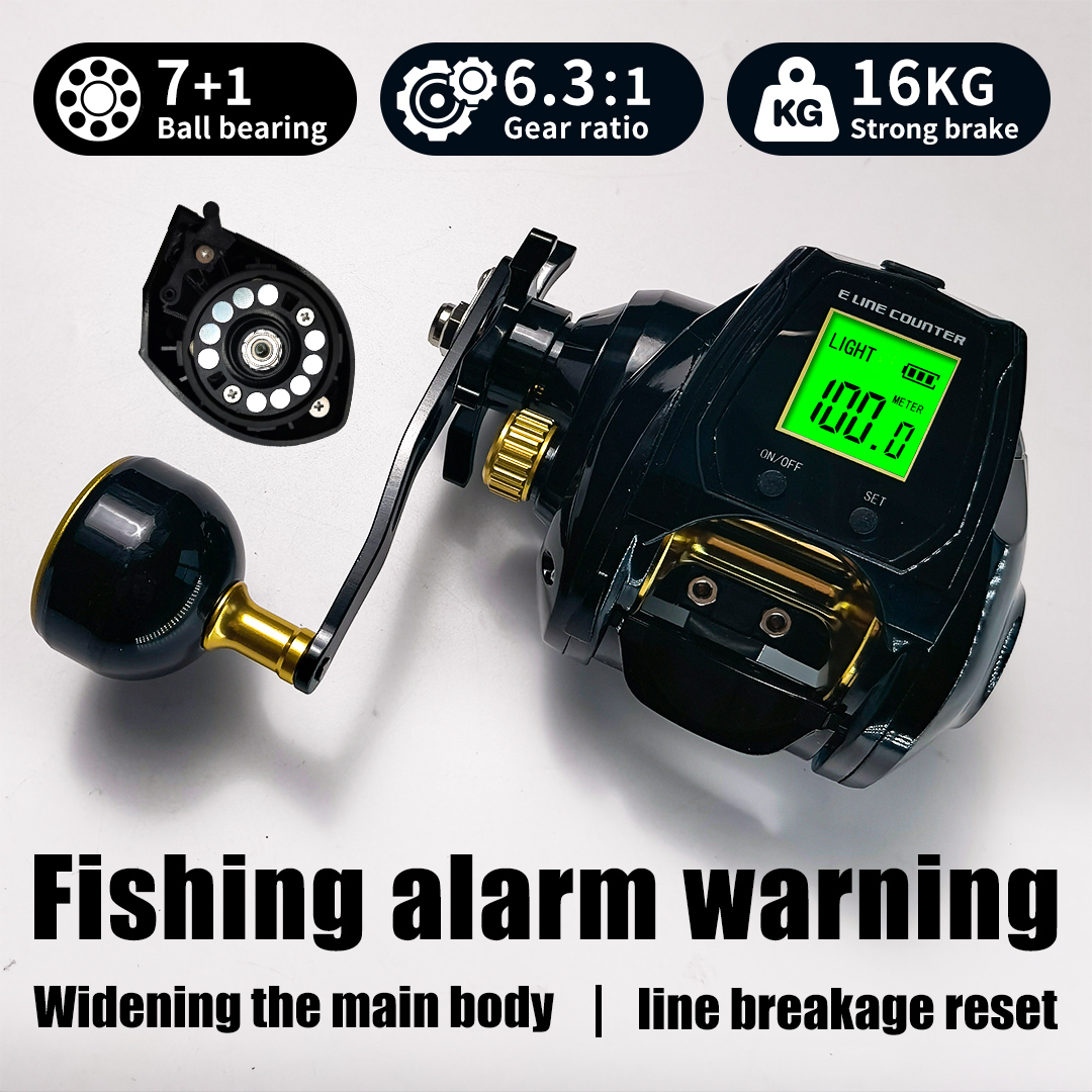 16キログラムの制動力、6.3のギア比、7+1ベアリング、大 - Fishing Boat Steering Wheel のレビューと価格